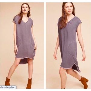 Cloth & Stone charcoal gray sheath dress with pockets - Medium
